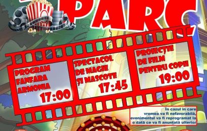 O nouă săptămâna, din nou, film în parc, la Târgu Jiu 