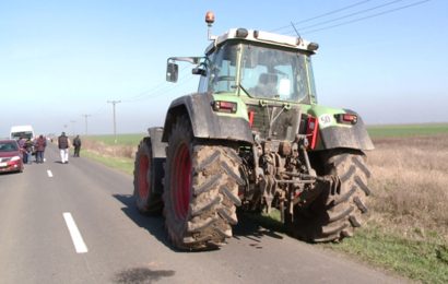 Conducea un tractor neînmatriculat 